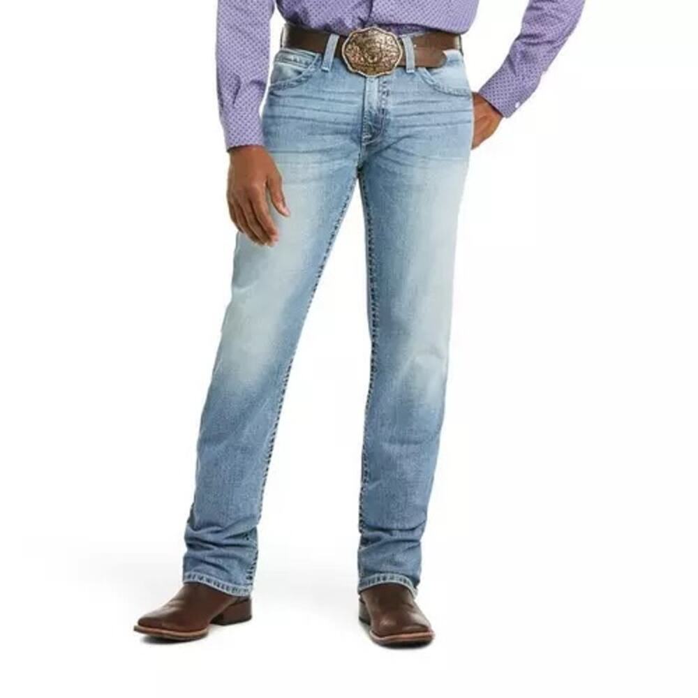 ARIAT Men’s M2 Relaxed Straight Stirling Boot Jeans Size 38x34 in Shasta